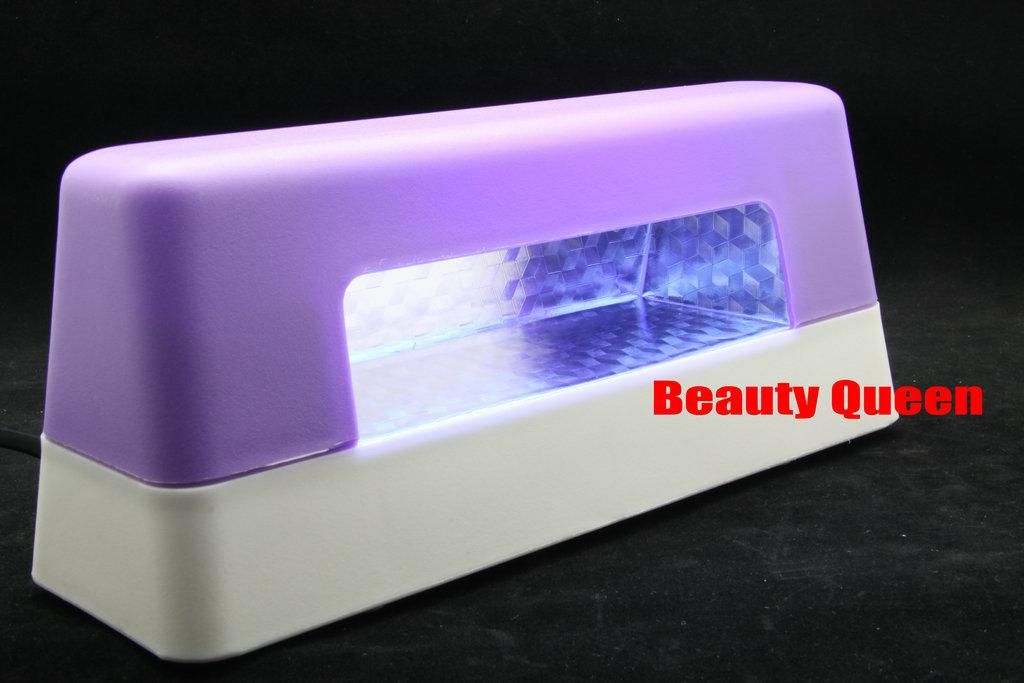 5 pçs / lote 9 W Lâmpada UV Cura Lâmpada Luz UV Para Polonês Gel Nail Art UV LED Gel CE Alta Qualidade