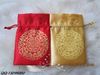 Дешевые свадебные сувениры на шнурке, сумки для конфет Samll, подарочный пакет в китайском стиле, шелковые упаковочные пакеты, упаковка 100 шт. 2982985