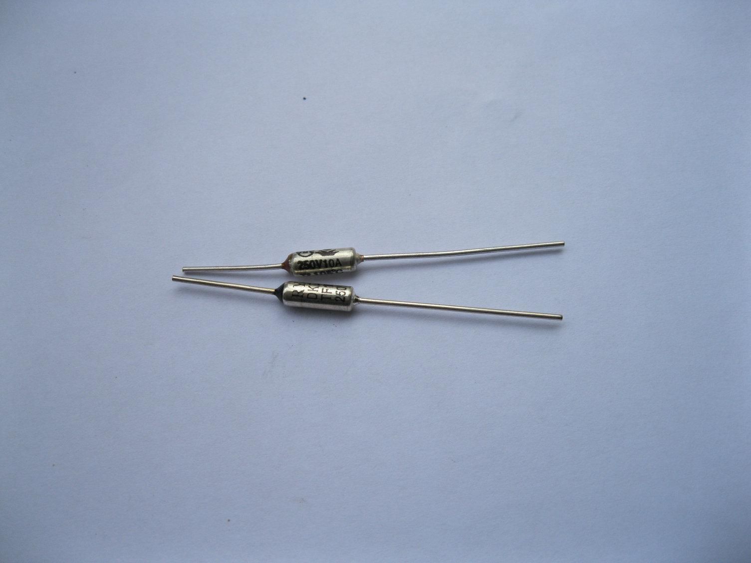 Microtemp Thermal Fuse 227C 240C Cut Off 10A 250V From Electronics_diy