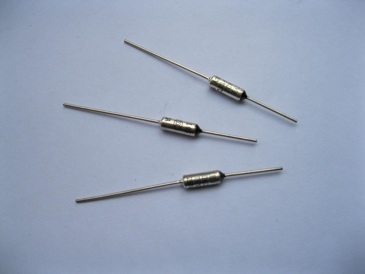 Microtemp Thermal Fuse 73C 94C 99C 101C 113C Cut-off 10A 250V 10 Pcs Per Lot