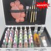 Body Painting Tattoo Deluxe Kit 38 Kleuren Supply Kit Glitter Tattoo Kit Body Art Luxurious Kit