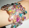 Womens strass Bracelet BRACELET chaîne Bracelet Bijoux Bijoux 20pcs / lot Mixte