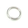 100pcs / parti 925 Sterling Silver Open Jump Ring Split Ringar Tillbehör för DIY Craft Smycken W5008