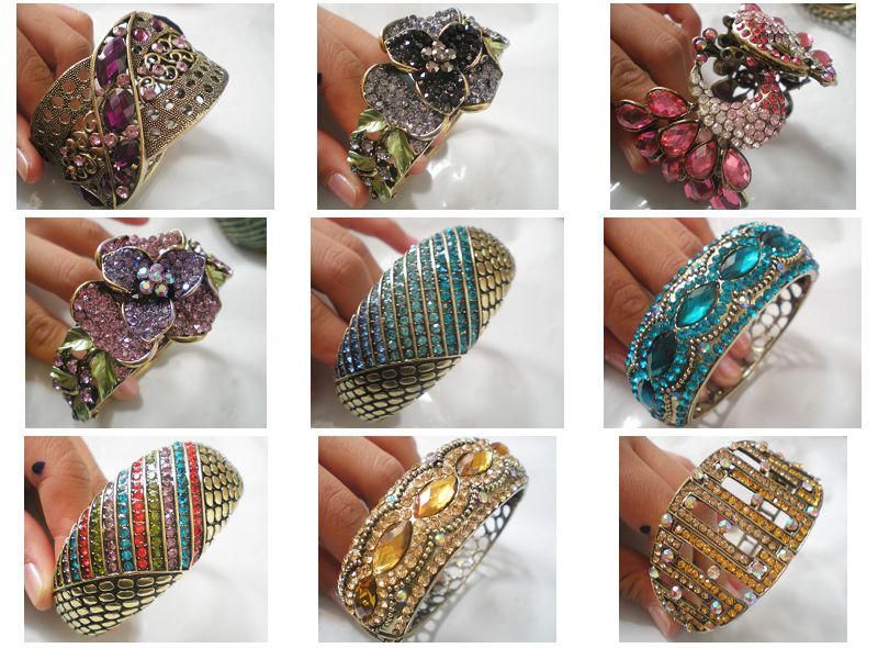 Womens strass Bangle BRACELET chain Bracelet Jewelry Jewellery 20pcs / lot # 1001