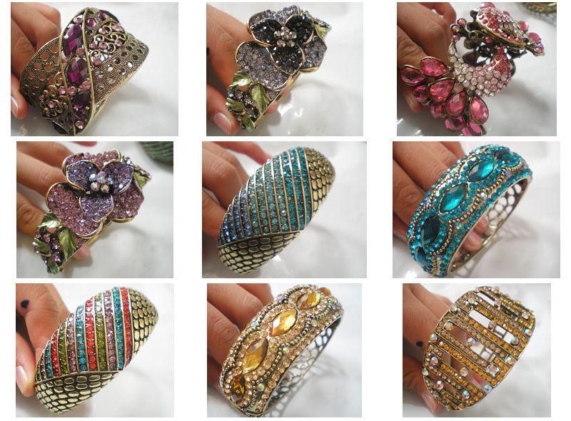 Womens strass Bracelet BRACELET chaîne Bracelet Bijoux Bijoux 20pcs / lot # 1001