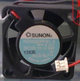 Sunon 2510 5V 0.85W KD0502PFB1-8 Kylfläkt NIDEC DF251R 05LC-03