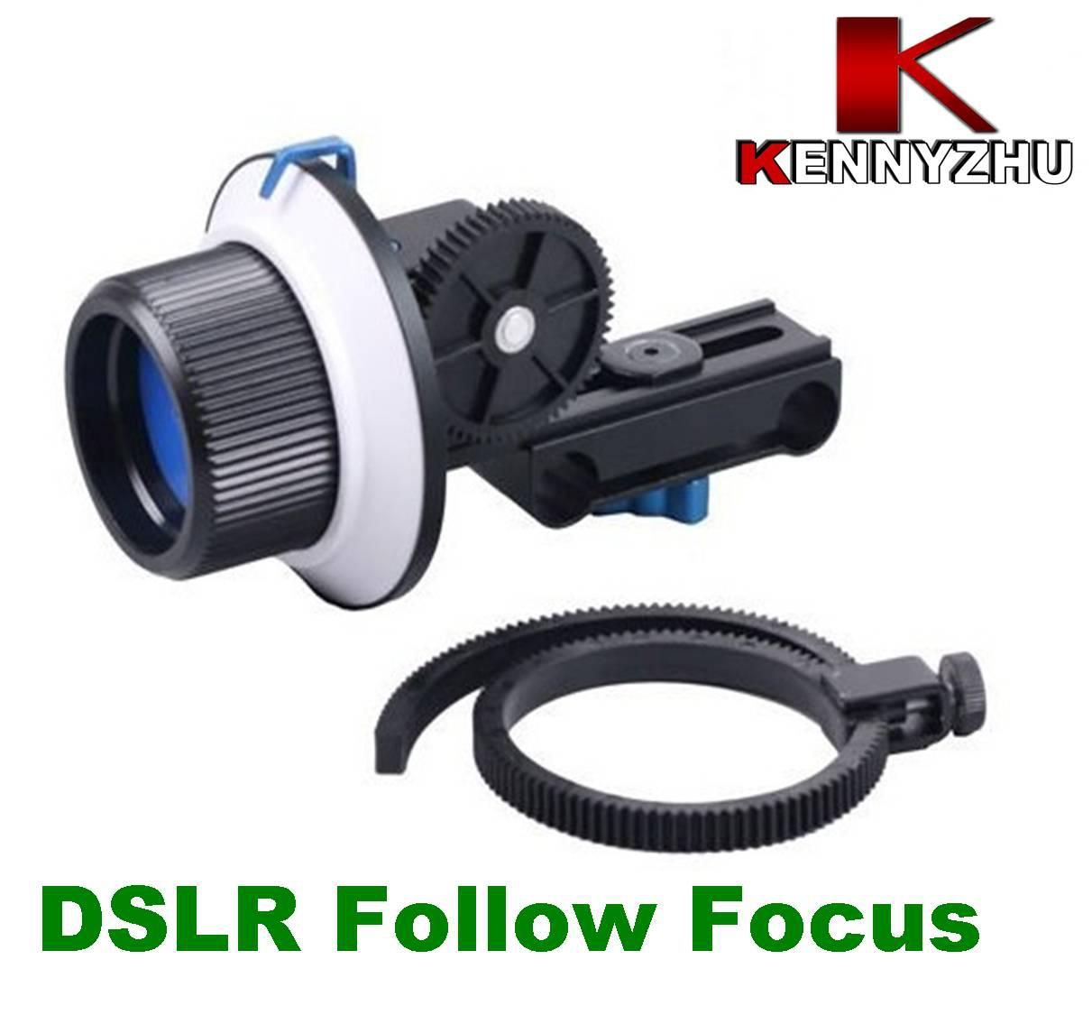 DSLR Follow Focus FF Professional Movie Kit For Video Cameras Canon
