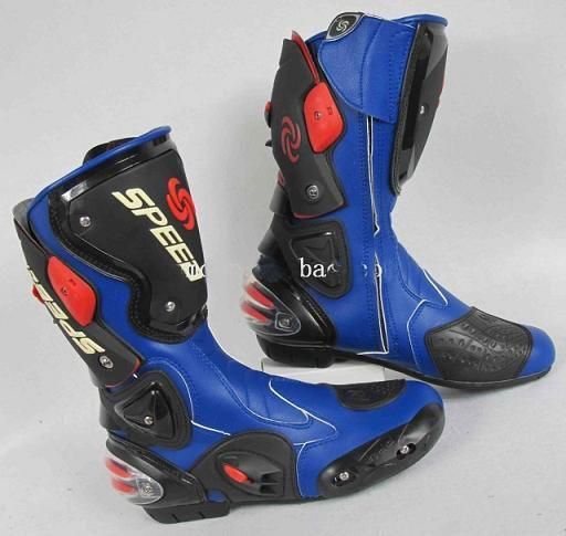 blue sidi boots