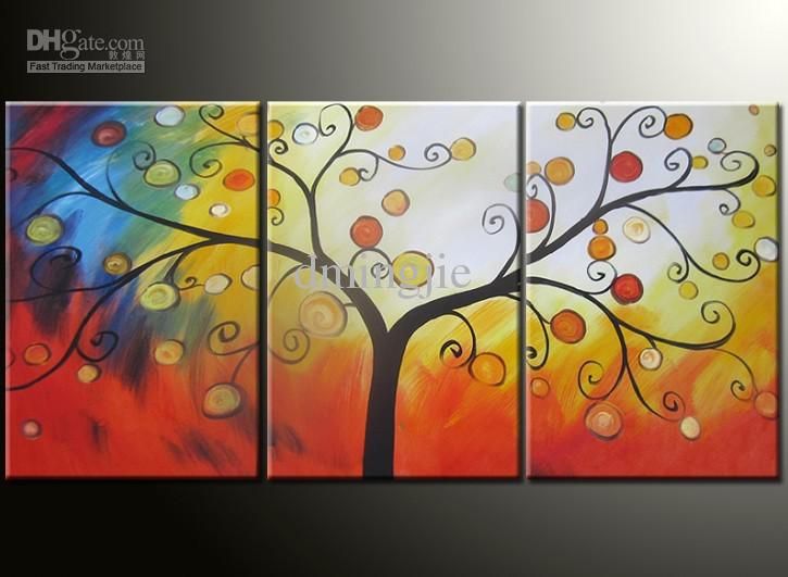 Hand Painted Wall Art 2017 hand painted wall art fruit tree abstract oil paintings on Hand Painted Wall Art 2017 hand painted wall art fruit tree abstract oil paintings on