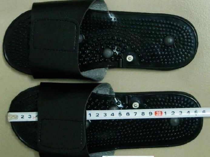 Magical massager slipper for tens Acupuncture digital Therapy Machine massager device