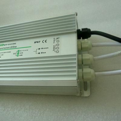 12V 12.5A 150W LED Transformer Impermeabile IP67 lampade a led a bassa tensione