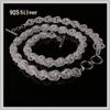 Man's 925 sterling silver necklace bracelet women's jewelry set free shipping wholesale A1497