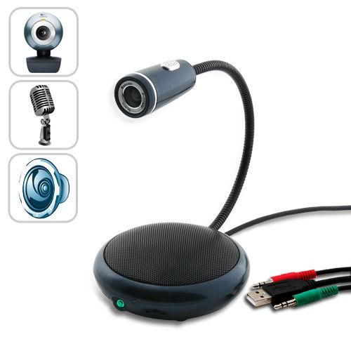2020 3 In 1 cam & Microphone & Speaker Combo  Camera For PC