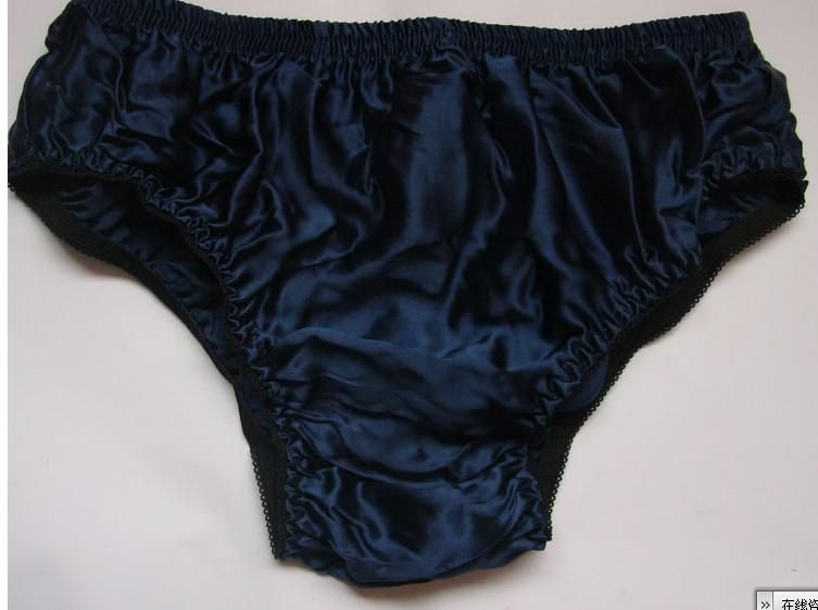 2021 100% Silk Men Panties Bikini Underwear Briefs Mens Boxer For Men