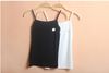 The elegant simplicity of breathable pure color high elastic ladies halter top ladies casual vest backing