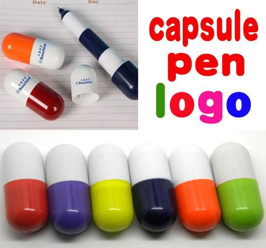 Novelty Pill Capsule Pen Ball Pen Gift Pen Wholesale Disposable