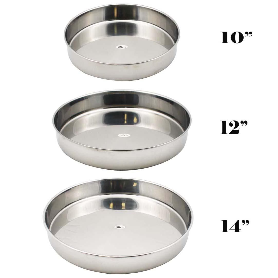 Stainless Steel Cake Baking Pan 11/12/14 Cake Baking Pan Online with