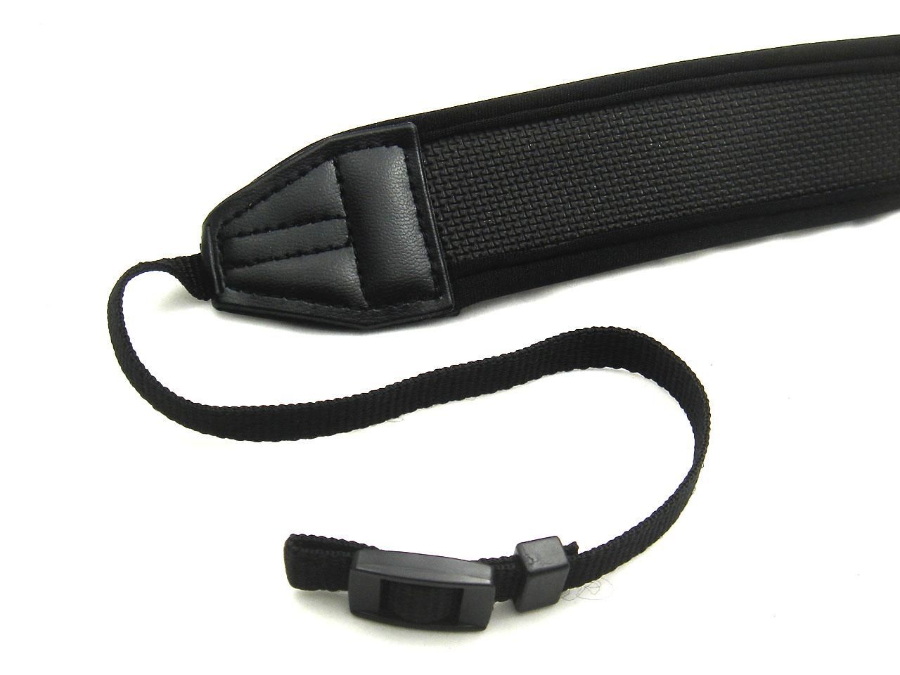 Tüm DSLR SLR Yumuşak Neopren Dolgu Ve Dokuma Naylon Malzeme için Kamera Omuz Boyun Askı Kemer