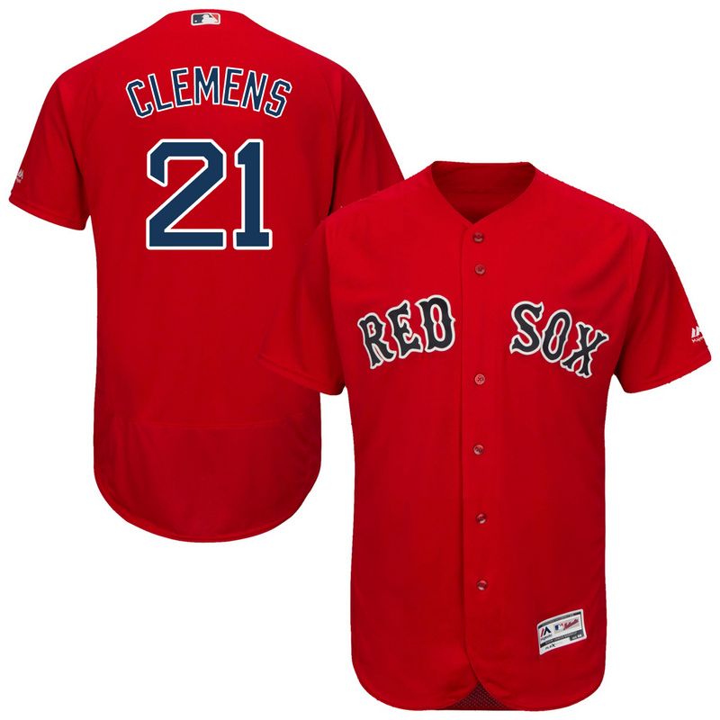 Boston Red Sox Baseball Jersey 19 Fred Lynn 21 Roger Clemens