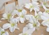 50pcs Silk orchid accessories Artificial Orchid Flowers Heads Garland to make wedding kissing ball,hair clips,door wreath,chair decoration