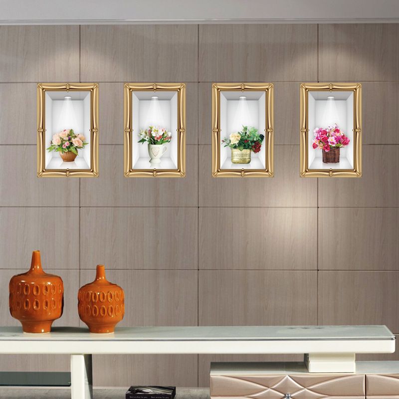 Flower Vase Wall Decal Style And Apply