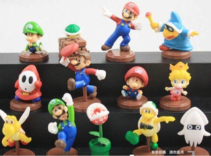 super mario bros figurine