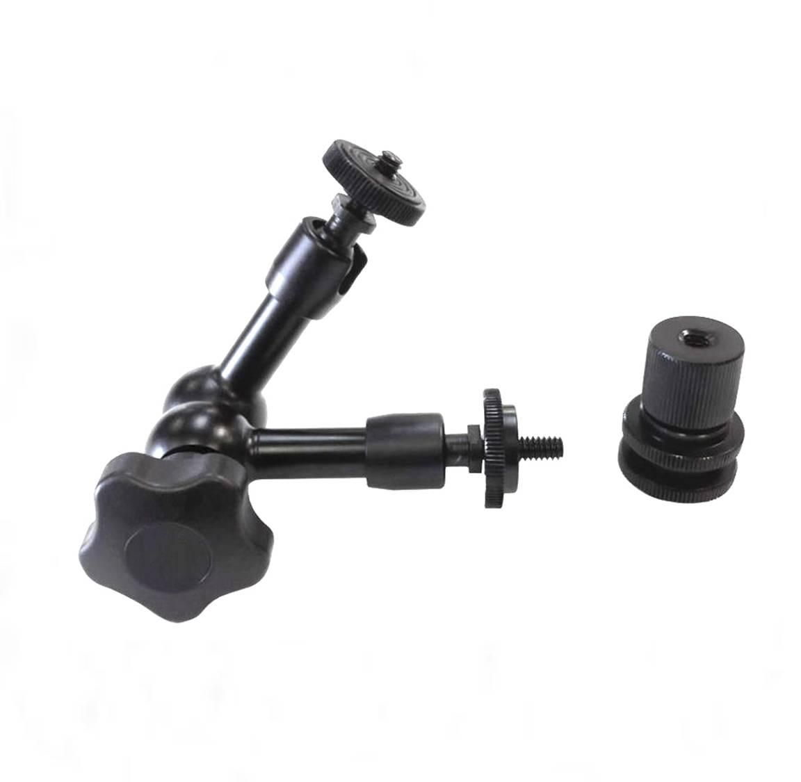 Articulando Braço Mágico 7 '' Polegada + Grande Super Grampo 1/4 '' 3/8 '' Para DSLR Camera Rig Levou Luz Monitor de Campo Lcd