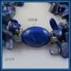 Groothandel handgemaakte lapis ketting 3 lows mooi blauw lapis ketting hot koop gratis verzending A1579