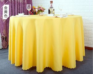 Table cloth Table Cover round for Banquet Wedding Party Decoration Tables Satin Fabric Table Clothing Wedding Tablecloth Home Textile WT045