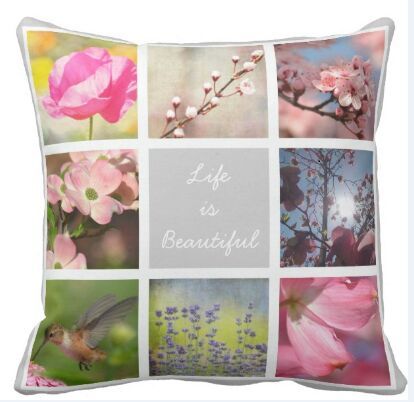 Create Your Own Photo Collage Throw Pillowcase With Car Pillowcase