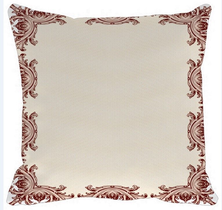pillow cover border design