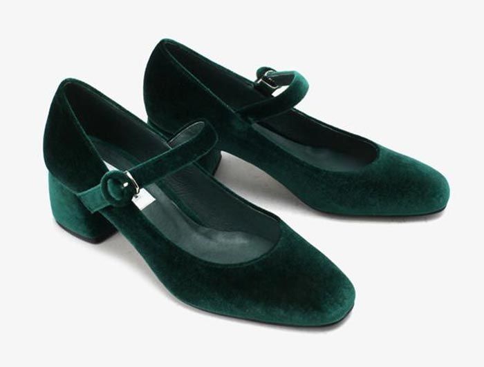 vintage mary jane wedding shoes