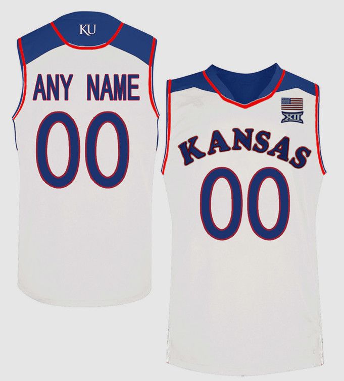 custom kansas jayhawks football jersey
