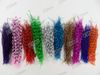 Queen Grizzly Real Feather Hair Extension (Good as Rooster Extensions) 100 Feathers and 100 beads Free Shipping