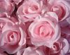 100pcs Haute qualité Artificielle Une seule fleur Rose Camellia Peony Wedding Décoration de Noël 8cm