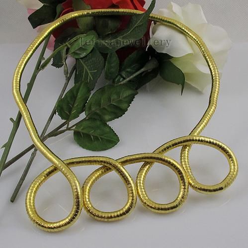 Hot sale Trendy bendy "snake" Necklace Bendable Bendy Twisty fashion jewelry necklace bracelet A1676