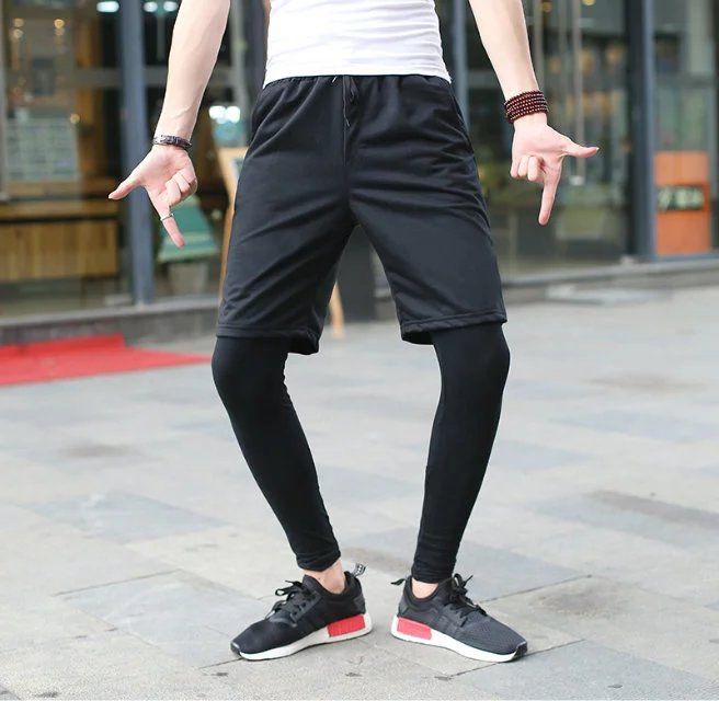 2017 2017 Men'S Fashion Basketball Tights Pants Men'S Soccer Shorts Men ...