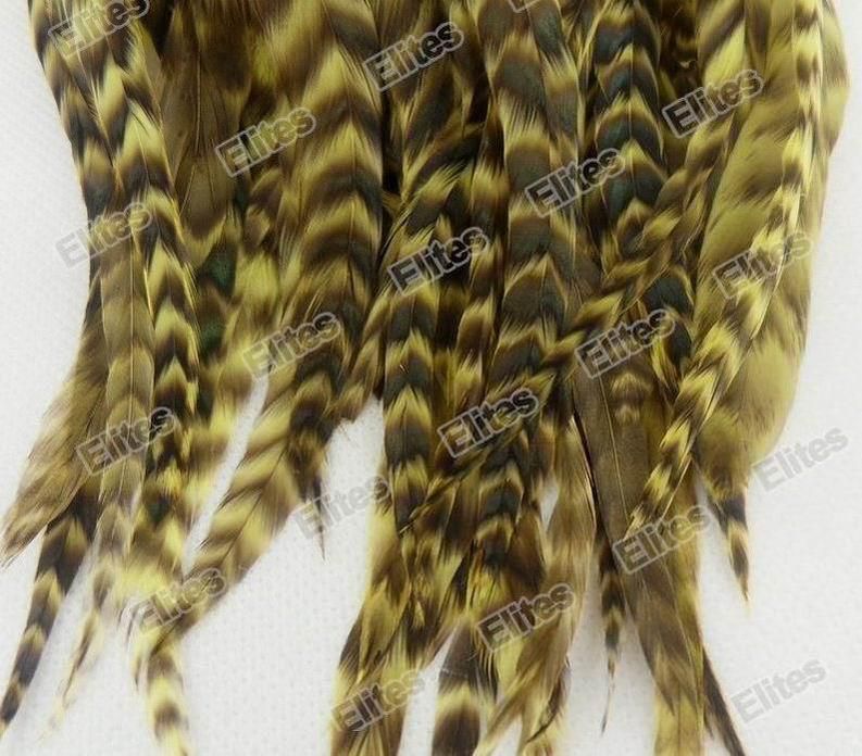 Hot Sale Grizzly Rooster Feathers Hair Extension Feather Extensions