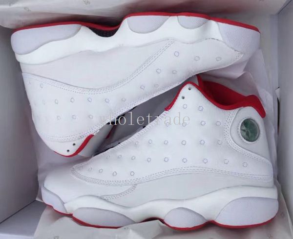 

Бесплатная доставка Мужская обувь 13s 13 история полета Белый университет Красный баскетбол обувь для продажи size 8-13 Come With Box