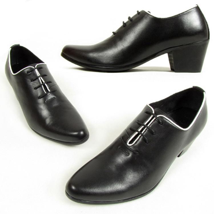 men high heel dress shoes