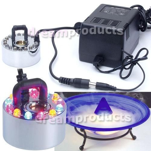 Buy Dropship Products Of 12 LED Light Ultrasonic Mist Maker Fogger