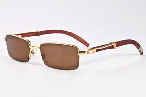 Novos óculos de sol de madeira mulheres nova moda esporte retro búfalo chifre vintage meia quadro sol óculos para mulheres óculos lunettes lunettes gafas