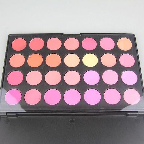 1 pçs / lote Profissional 28 Cores Blush Maquiagem Palatte Blush Blush Em Pó E Gracioso Blush Em Pó