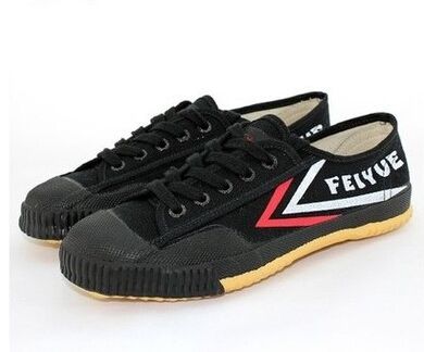 

2021 High quality fast ship sea leap large Bowen sports shoes white canvas martial arts, Black
