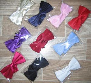 50 sztuk Solid Color Bow Tie