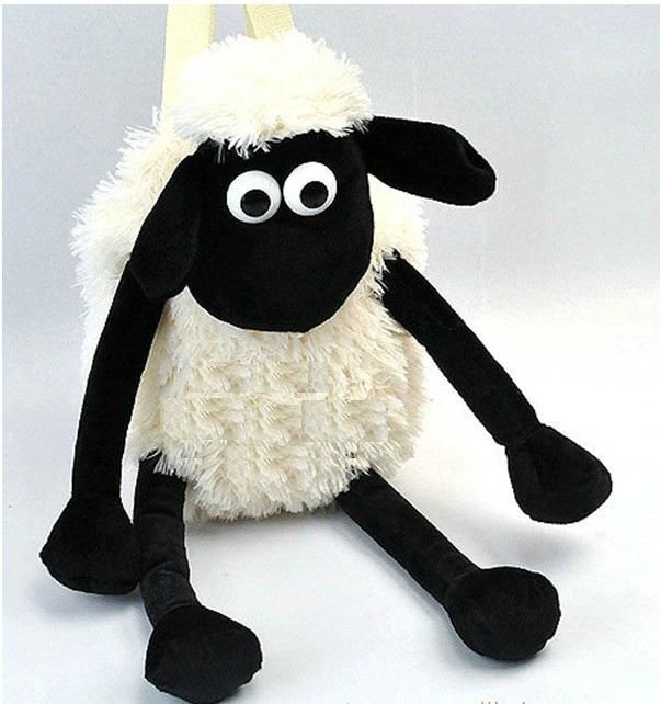 sheep plush backpack