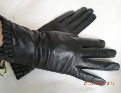 Rękawice skórzane damskie rękawiczki skórzane rękawiczki skórzane rękawiczki 32 par / partia # 1343