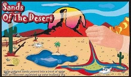 Sand of the desert -- magic trick,magic props,magic toy,magic show