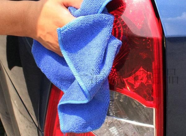 10 teile / los Waschen auto handtuch für Superfine faser Blau farbe multifunktions handtuch