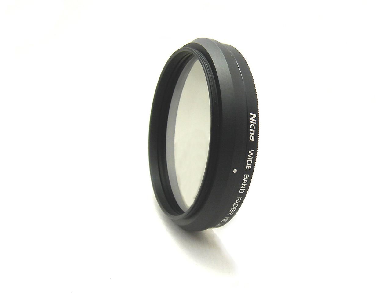 Fader Neutral Density ND Filter 58mm For DSLR Lens Multi Coated Glass
